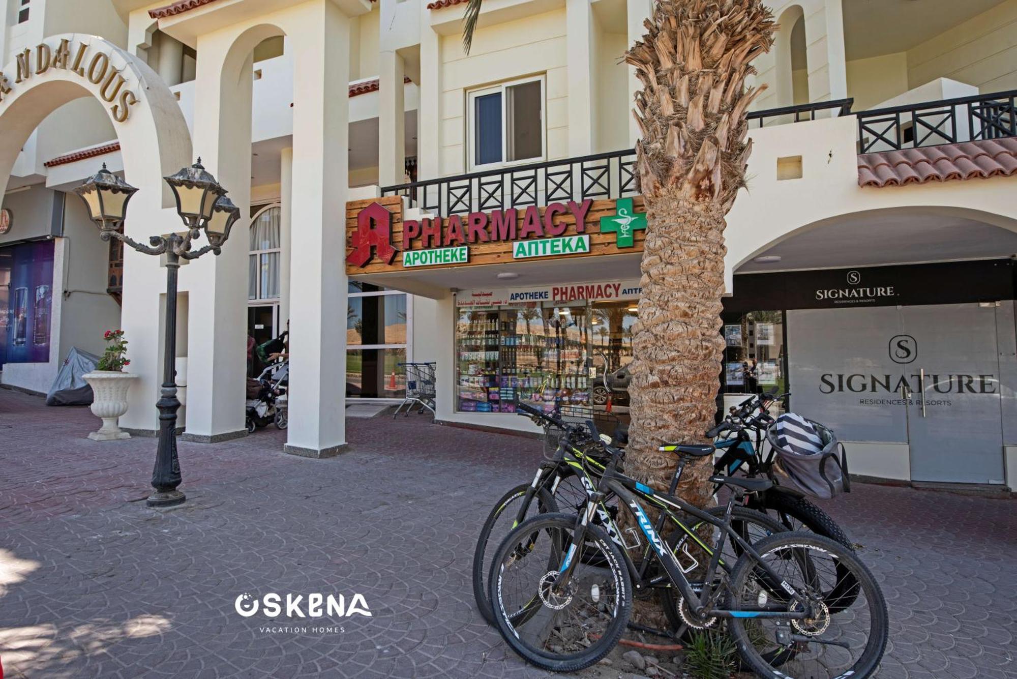 Oskena Azzurra Sahl Hasheesh Apartment Hurghada Bagian luar foto