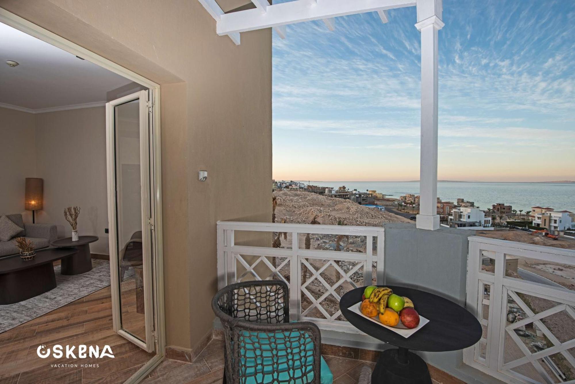 Oskena Azzurra Sahl Hasheesh Apartment Hurghada Bagian luar foto