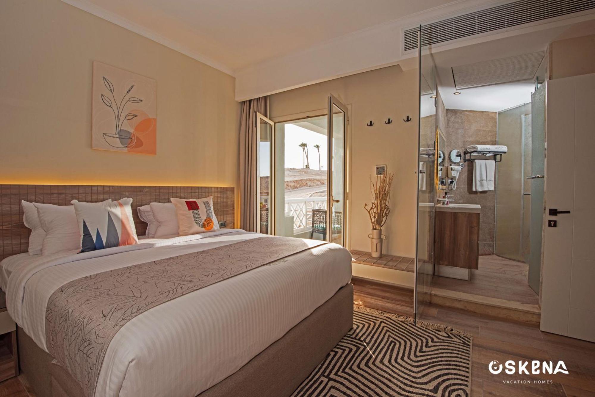 Oskena Azzurra Sahl Hasheesh Apartment Hurghada Bagian luar foto