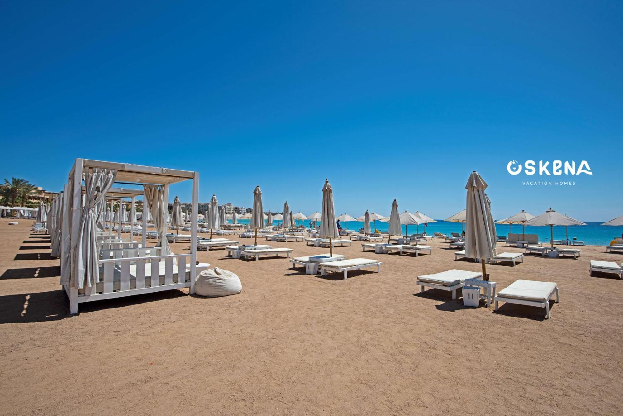 Oskena Azzurra Sahl Hasheesh Apartment Hurghada Bagian luar foto