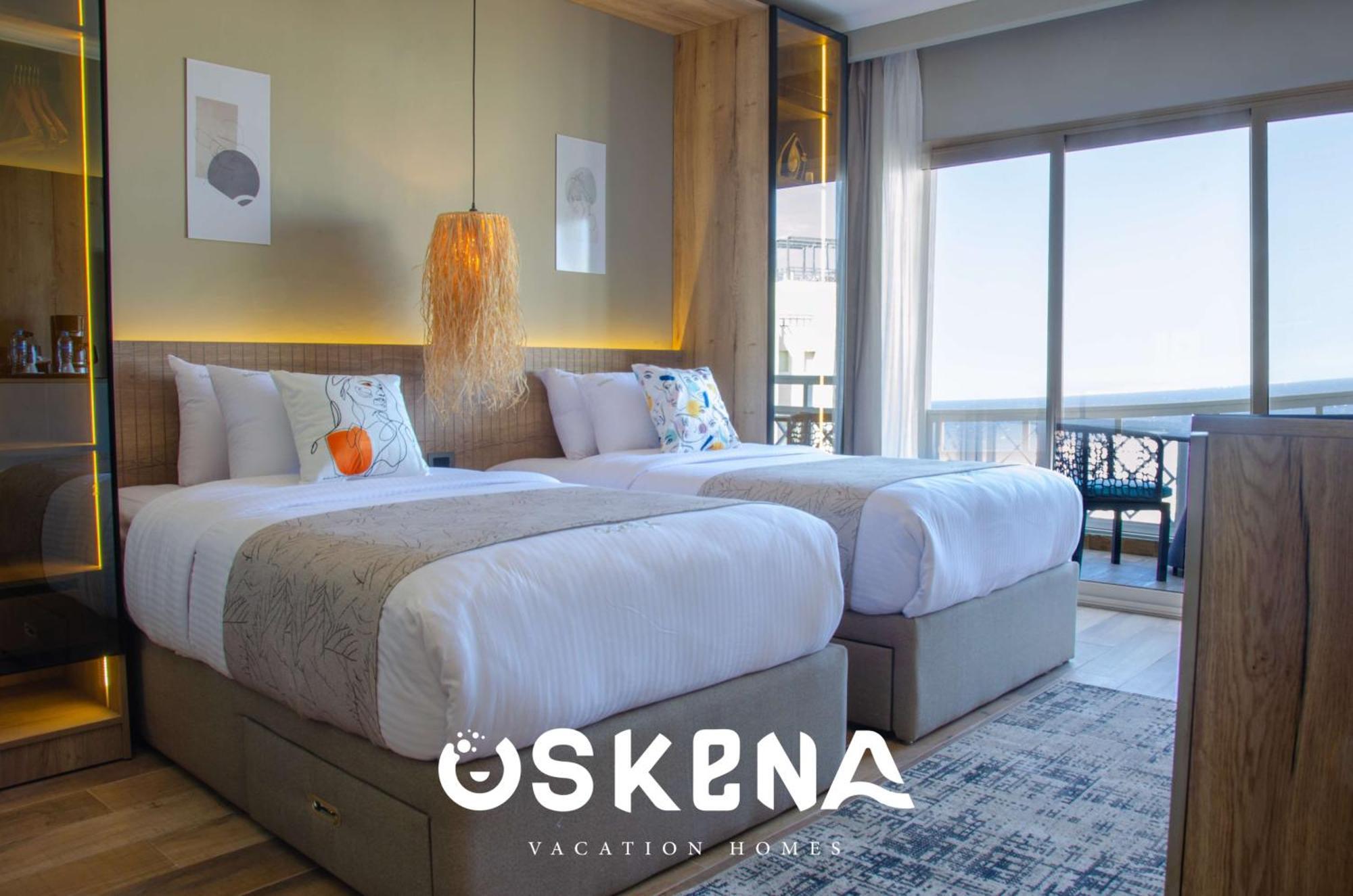 Oskena Azzurra Sahl Hasheesh Apartment Hurghada Bagian luar foto
