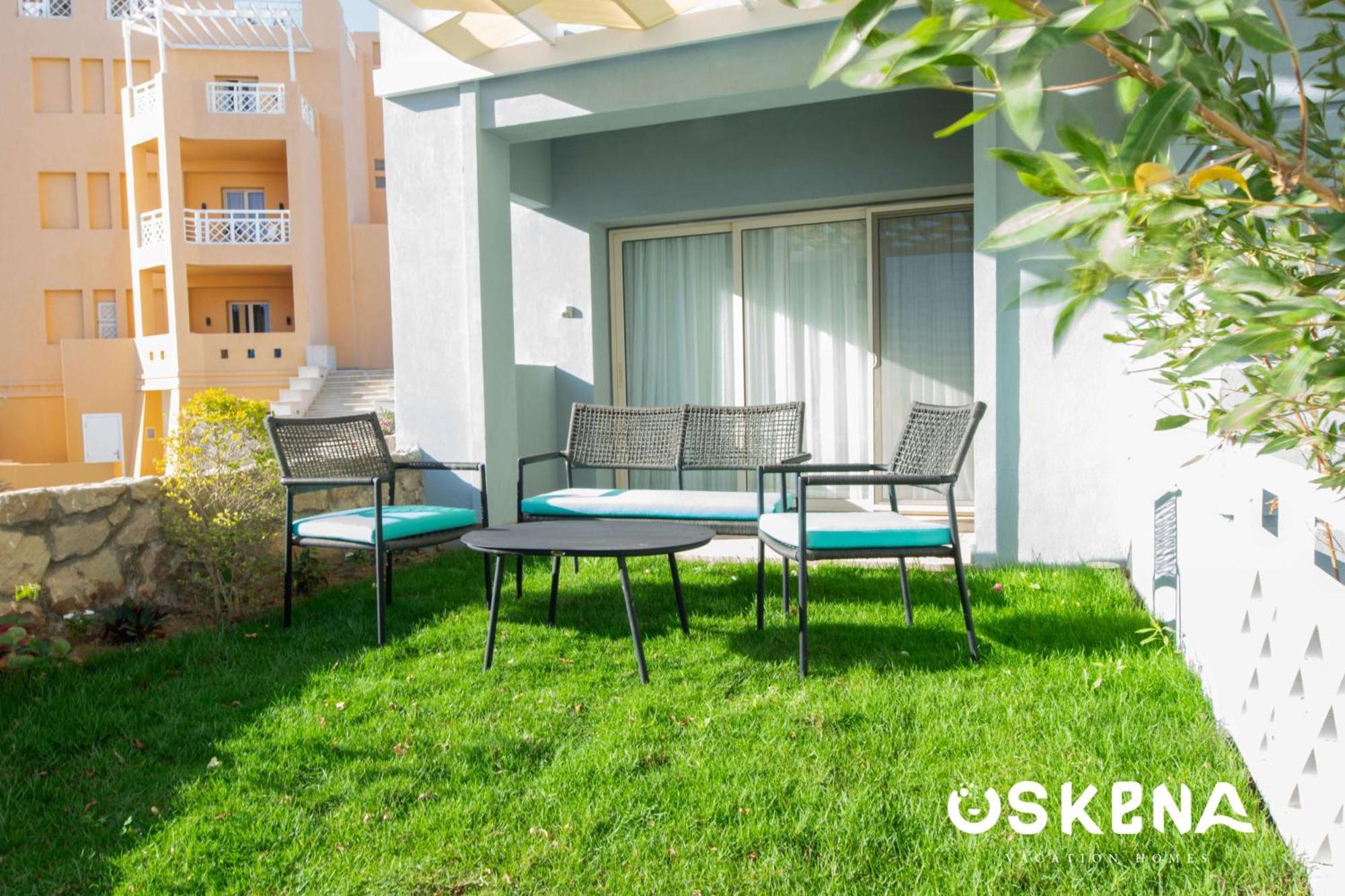 Oskena Azzurra Sahl Hasheesh Apartment Hurghada Bagian luar foto