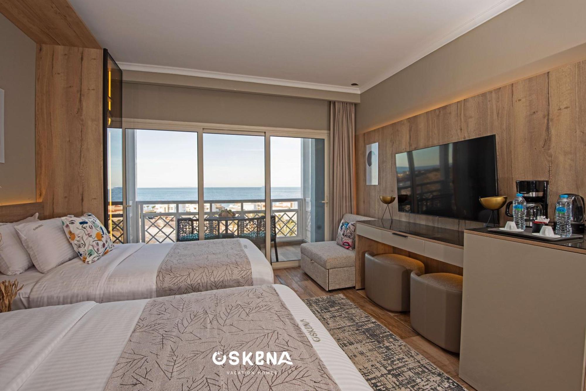 Oskena Azzurra Sahl Hasheesh Apartment Hurghada Bagian luar foto