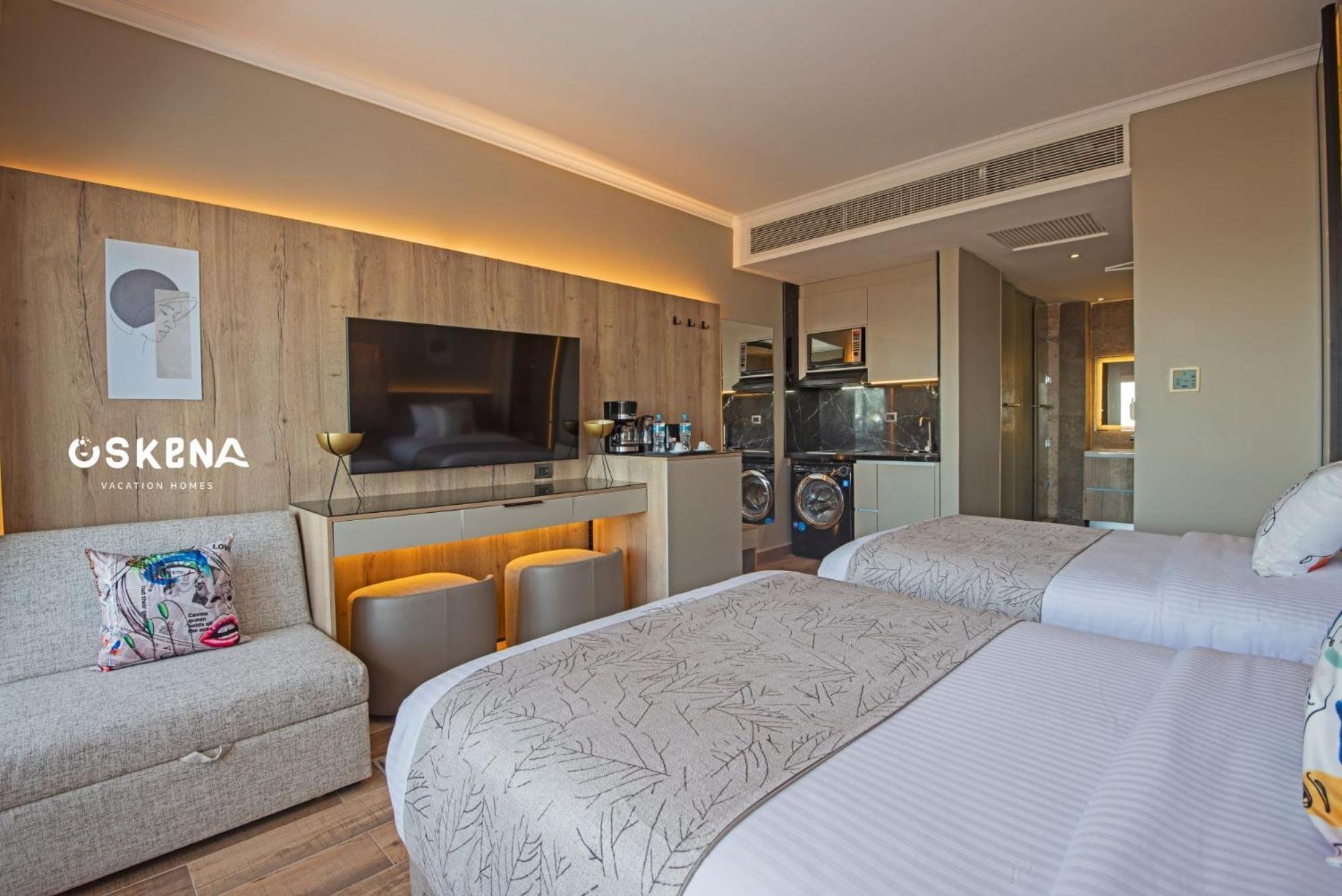 Oskena Azzurra Sahl Hasheesh Apartment Hurghada Bagian luar foto